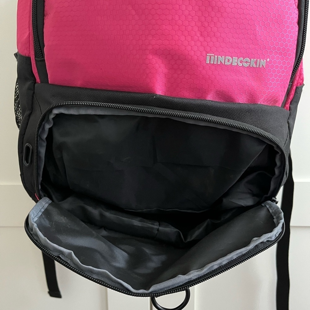 Girls soccer backpack, pink/black - Picture 2 of 15